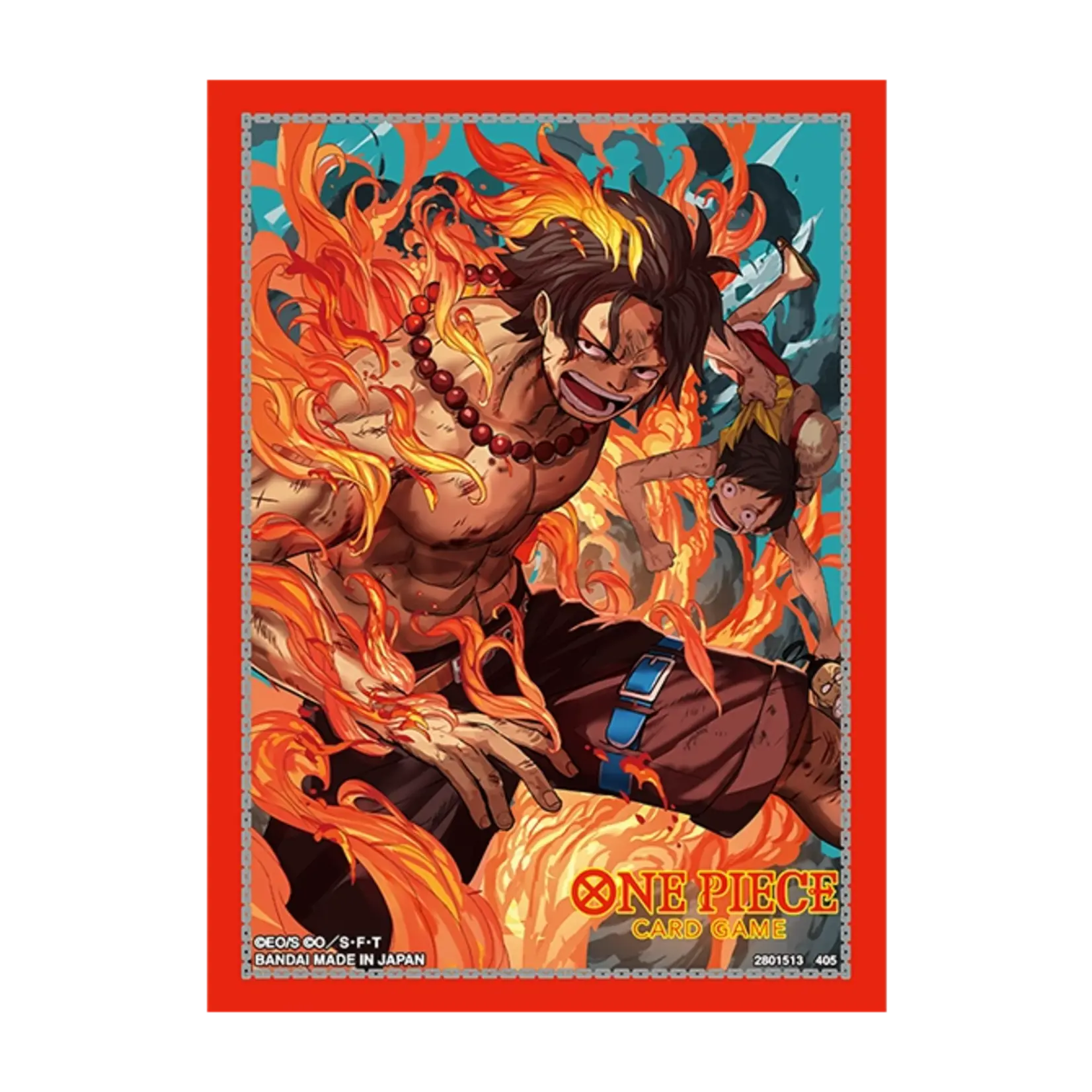 Bandai One Piece Card Sleeves (70) - Vol 5 - Portgas D Ace