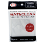 KMC KMC - Oversized Sleeves - Character Guard Outer/Over Sleeve - Clear Matte (60)