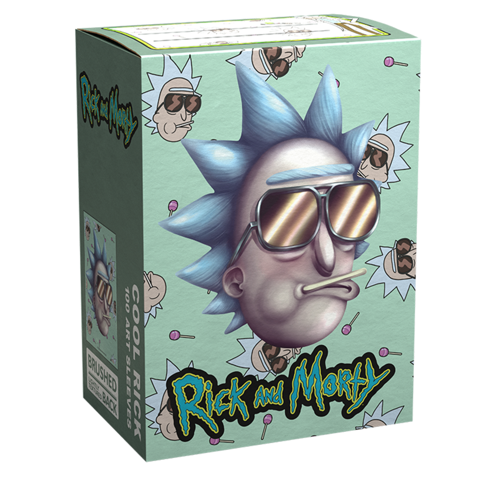 Dragon Shield Dragon Shield Sleeves: Standard Brushed Art Cool Rick(100 ct.) Rick and Morty