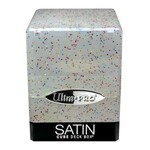 Ultra Pro Deckbox: Satin Cube 100+ Glitter- Clear