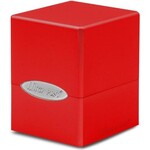 Ultimate Guard Deckbox: Satin Cube 100+ Solid- Red, Apple