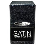 Ultra Pro Deckbox: Satin Tower 100+  Glitter- Black