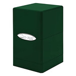 Ultimate Guard Deckbox: Satin Tower 100+ Cube- Hi Gloss Emerald Green