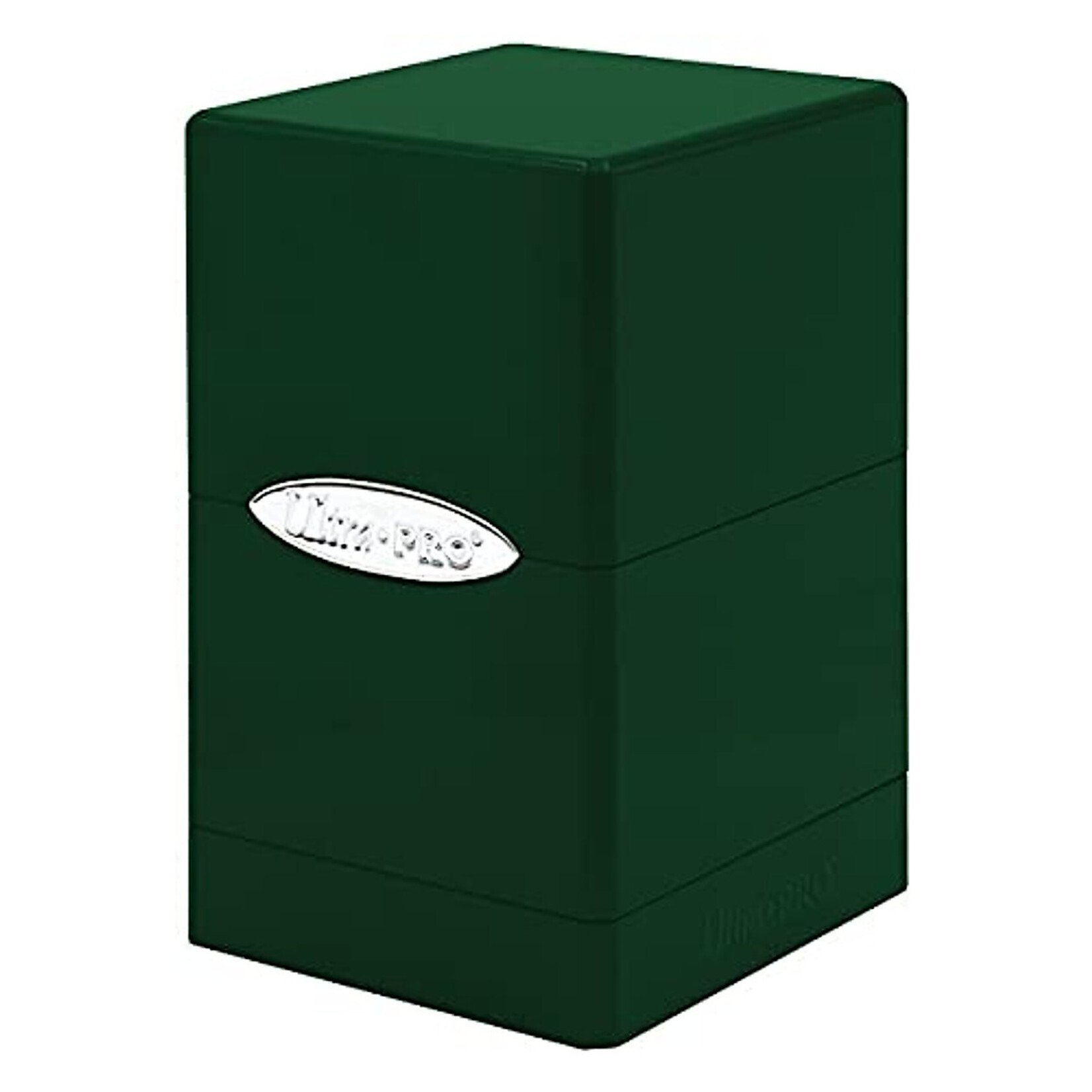 Ultimate Guard Deckbox: Satin Tower 100+ Cube- Hi Gloss Emerald Green