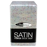 Ultra Pro Deckbox: Satin Tower 100+ Glitter- Clear