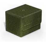 Ultimate Guard Deck Case: Sidewinder 100+ Standard Xenoskin- MTG- Avatar the Last Airbender- Green Mana