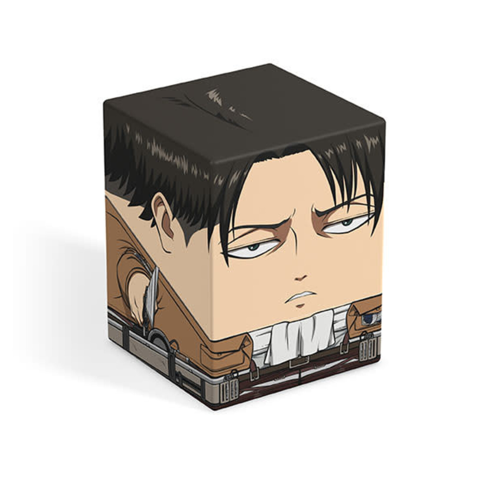 Ultimate Guard Squaroes Deckbox - Levi Ackermann - Boulder 100+ Attack on Titan