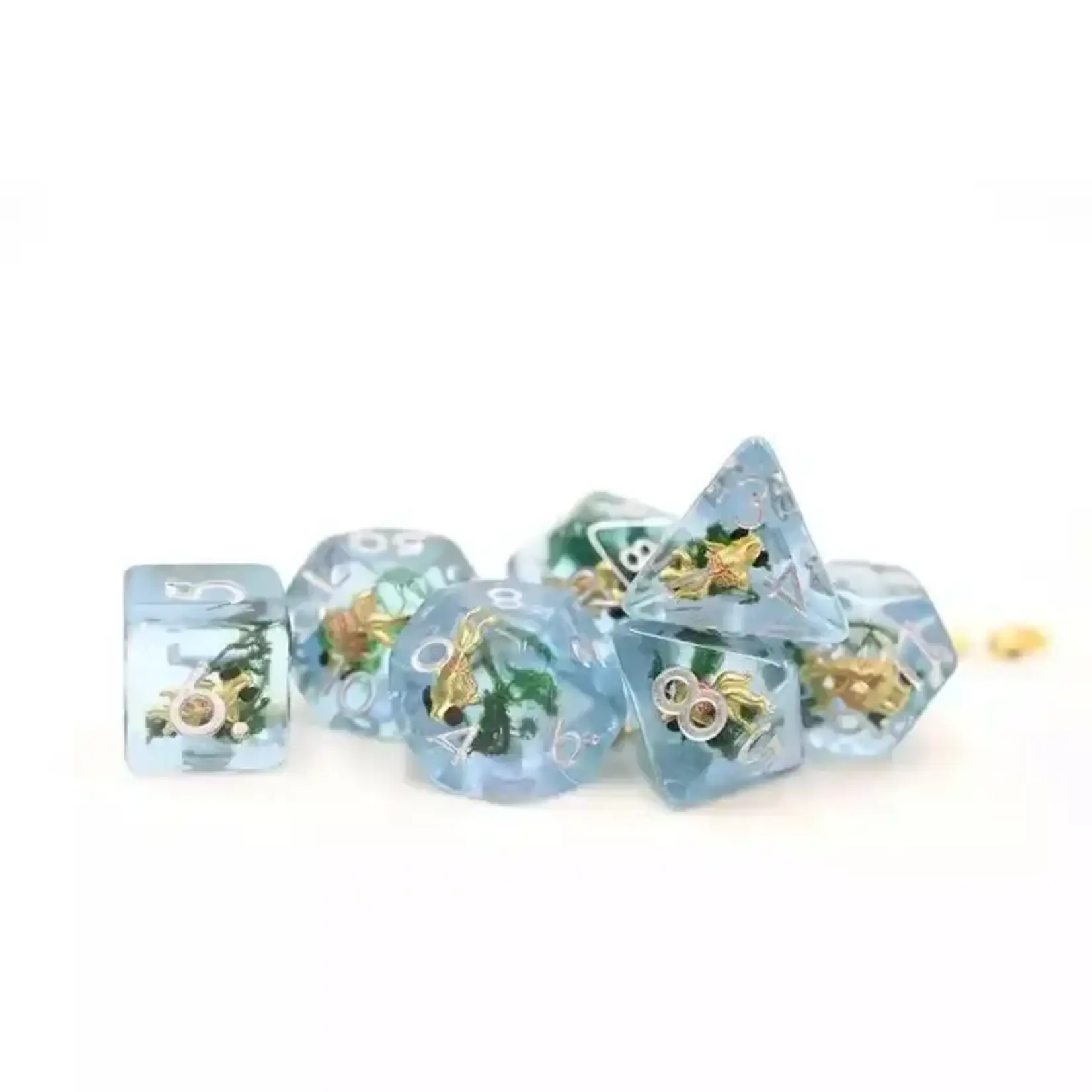 Foam Brain Games Goldfish Rpg Dice Set  Foam Brain Games