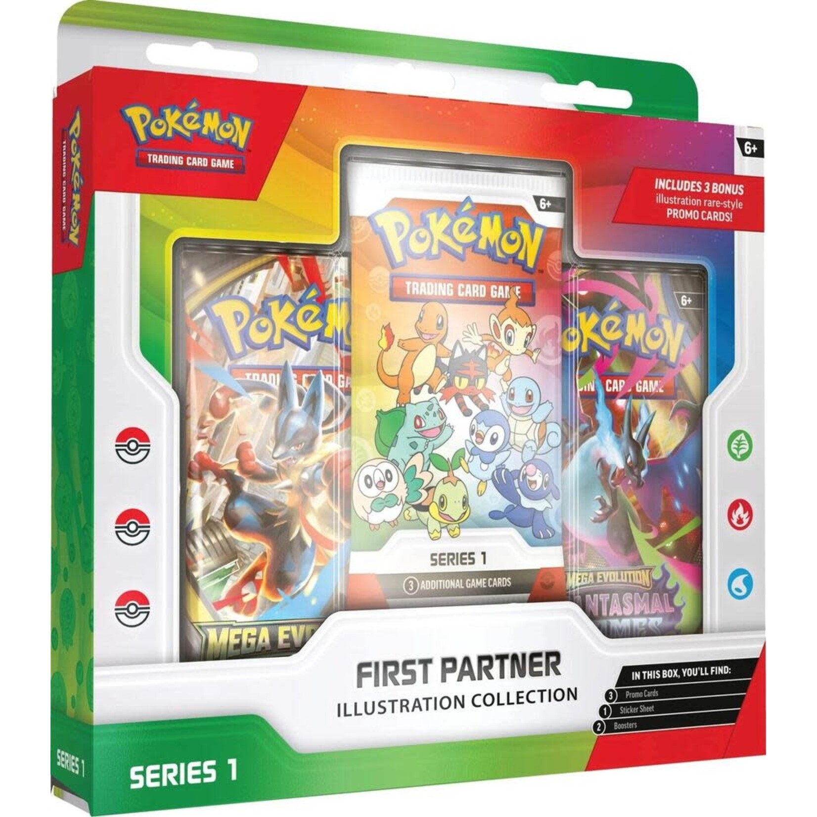 Pokémon First Partner Illustration Collection (Series 1) - First Partner Collection 2026