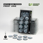 GamersGrass Battle Ready Toppers: Frost Lake- Round 32mm (x8)