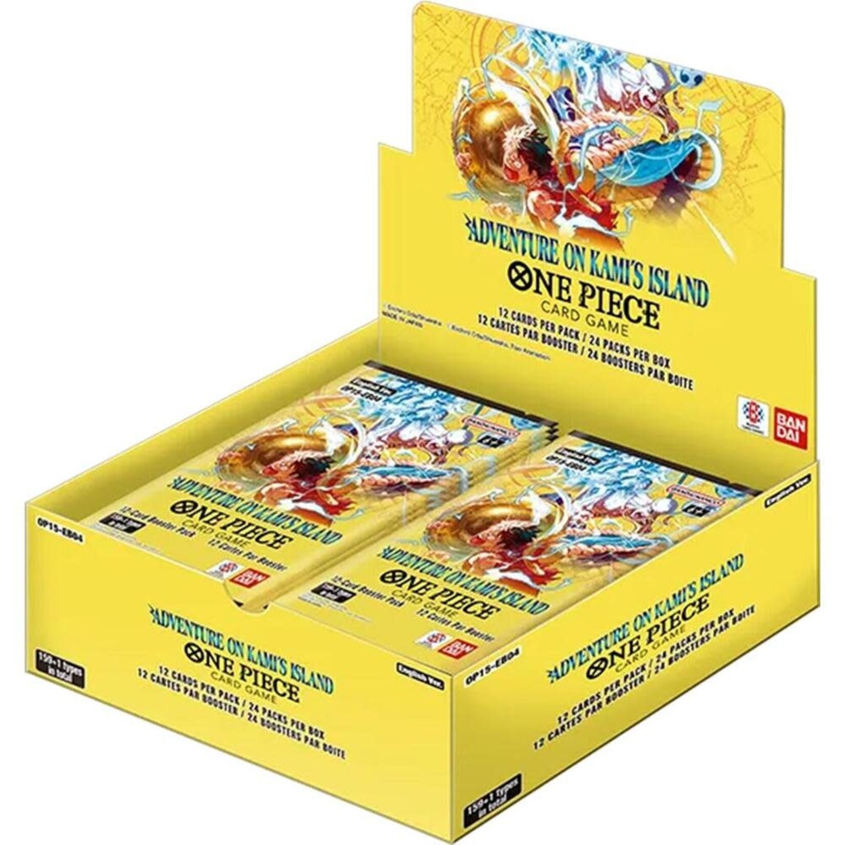 Bandai One Piece -  Adventure on Kami's Island [OP15-EB04] Booster Box LIMIT ONE PER PERSON PER DAY