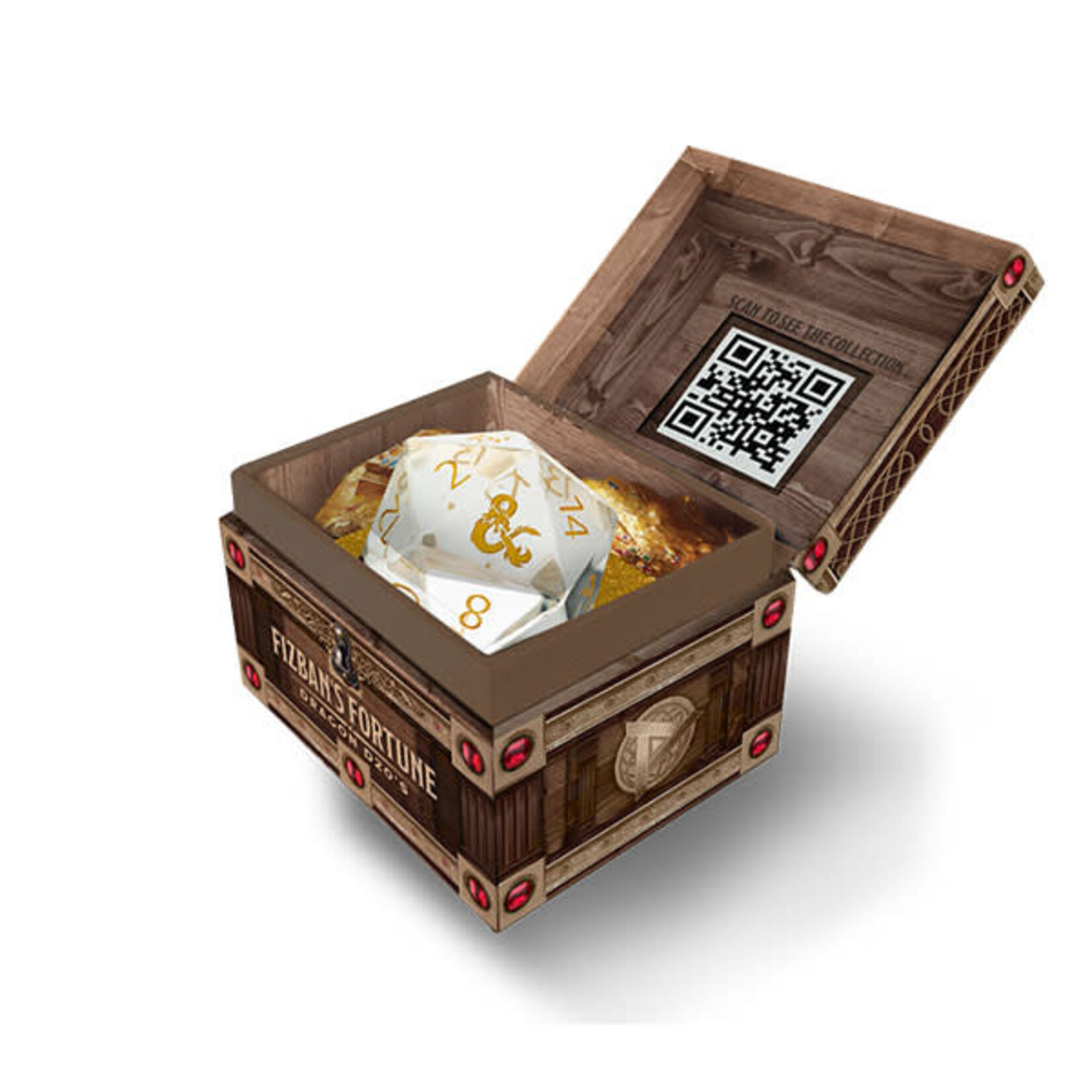 Dice : 25mm 1d20 D&D Fizban's Treasure Misfit: Blind Mystery Box