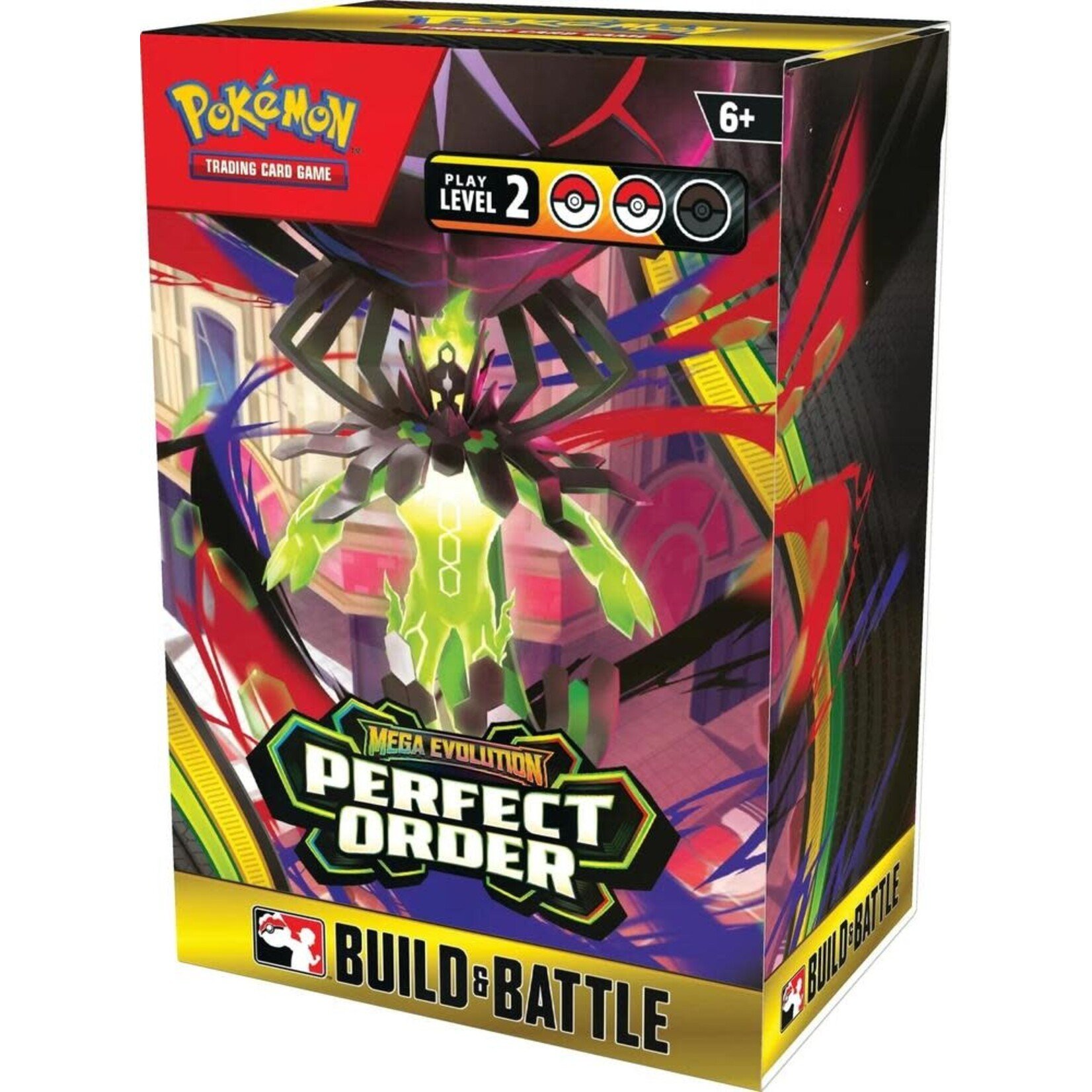 Pokémon Pokemon - Mega Evolution 03 Perfect Order-  Build & Battle Box
