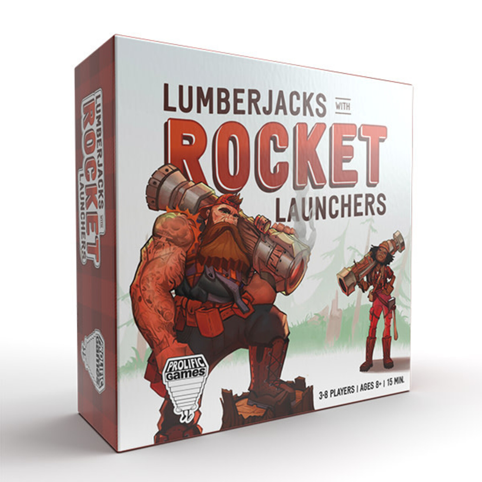 Left Justified Studio Lumberjacks with Rocket Launchers
