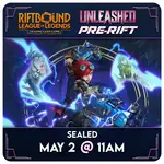 Riftbound Events 05/02 Saturday @ 11:00 AM Riftbound - Unleashed Pre-rift