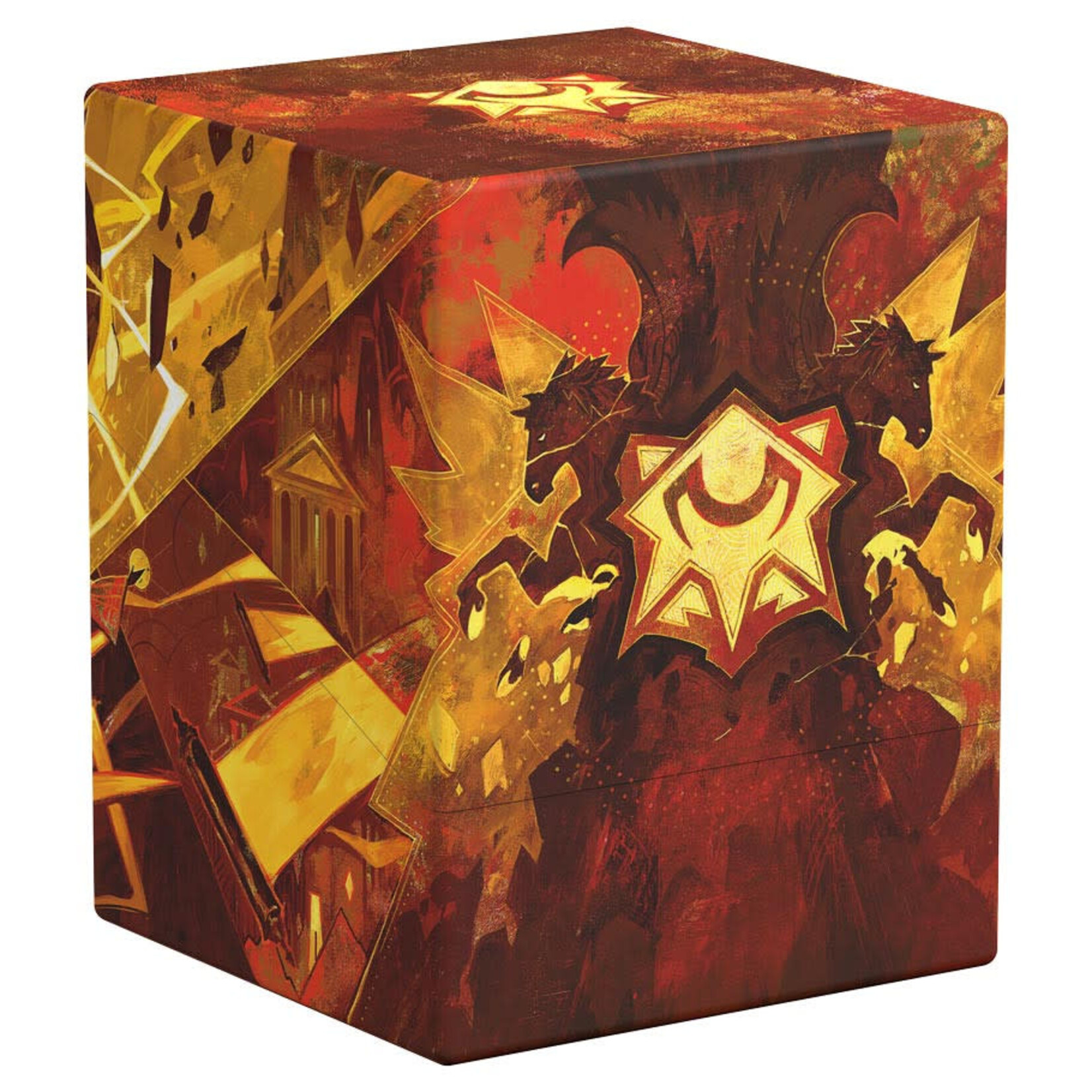Ultra Pro Deck Box: Boulder: 100+: Magic the Gathering: Secrets of Strixhaven: Lorehold