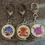 Con-Quest Crafts Fidget Charms Double-Sided Keychain