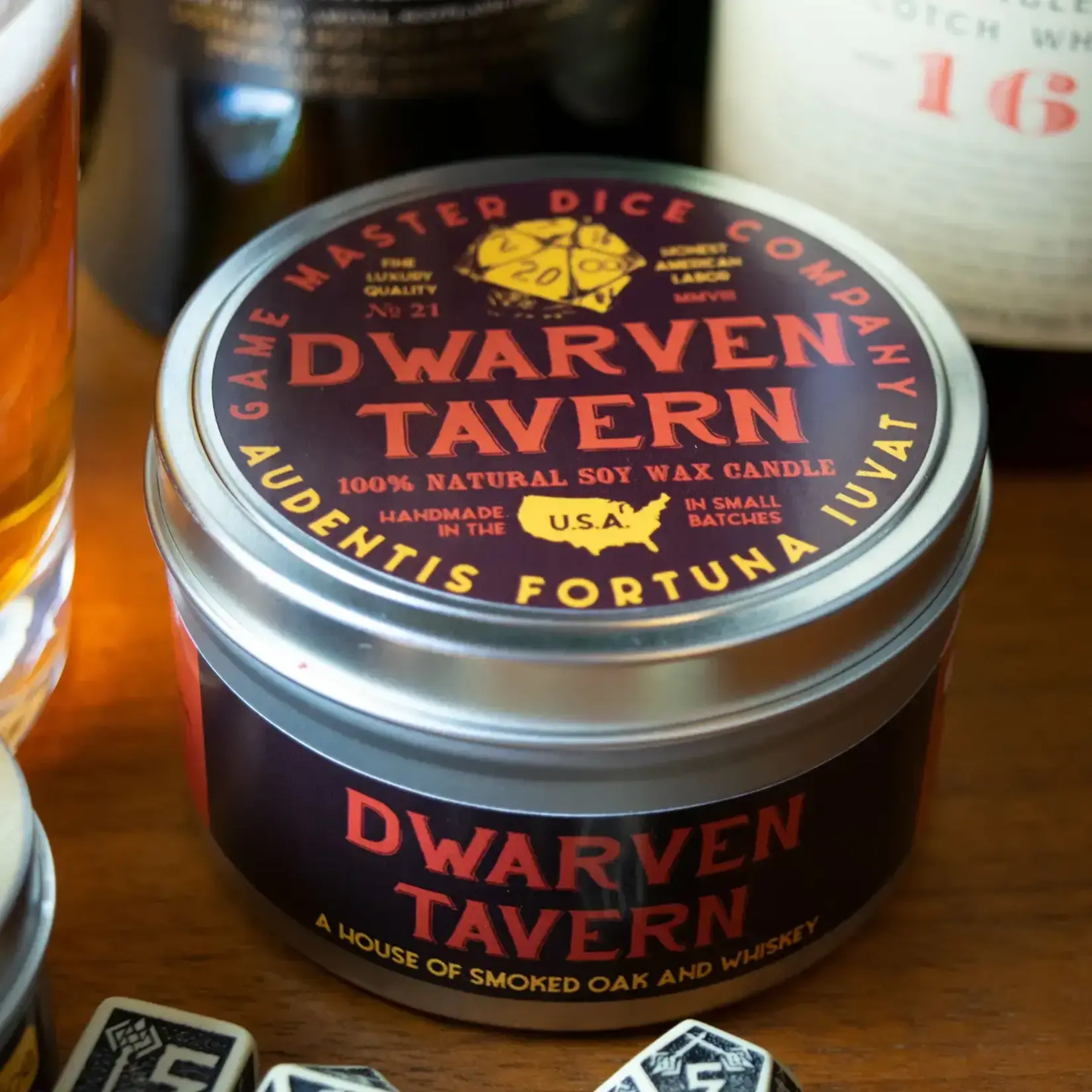 Gaming Candle 8oz - Dwarven Tavern