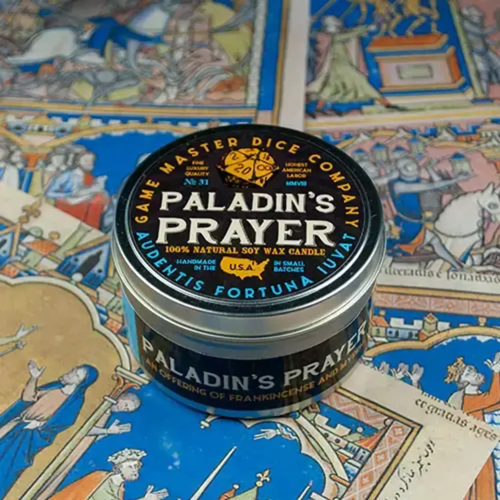 Gaming Candle 8oz - Paladin's Prayer
