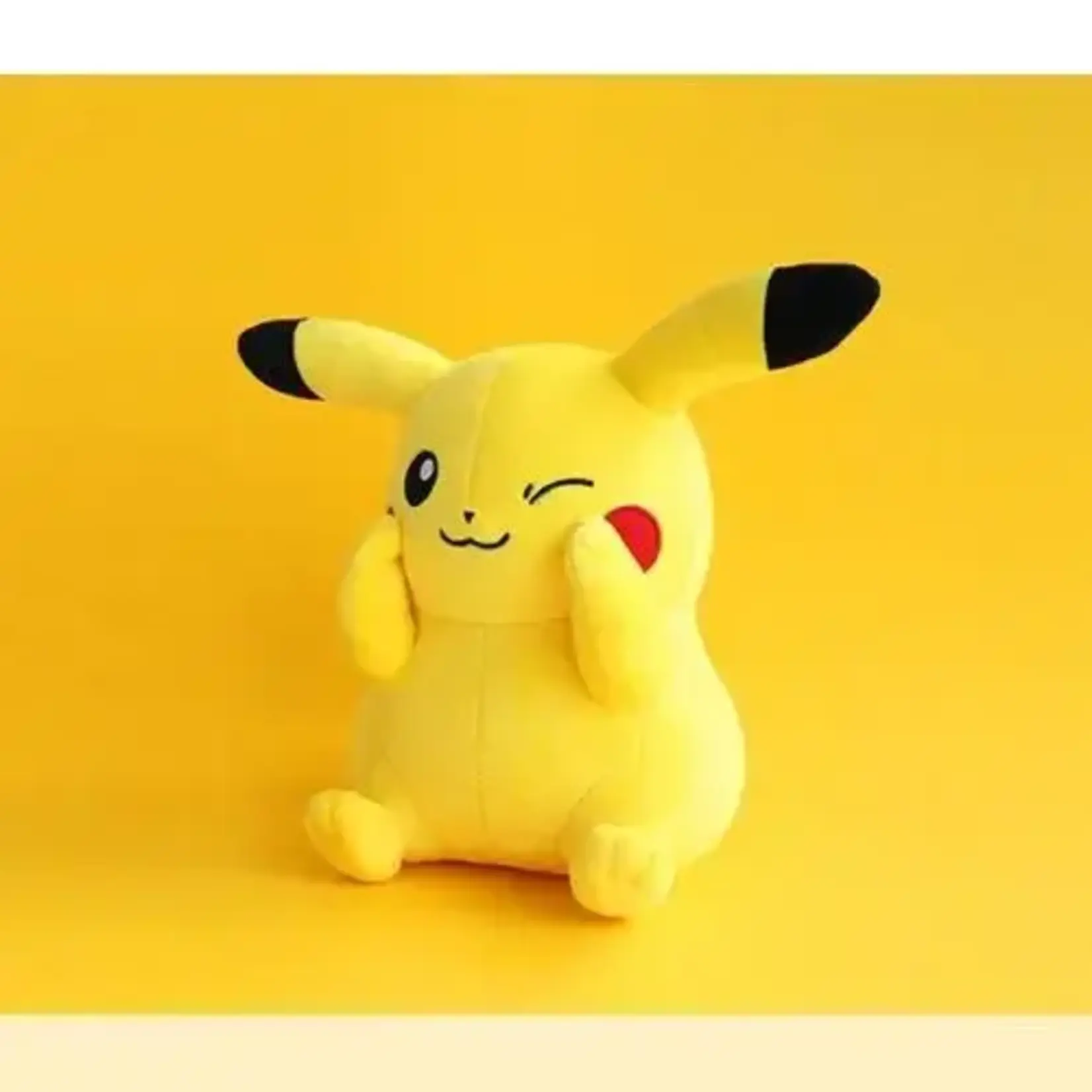Pokemon Winking Pikachu Plush