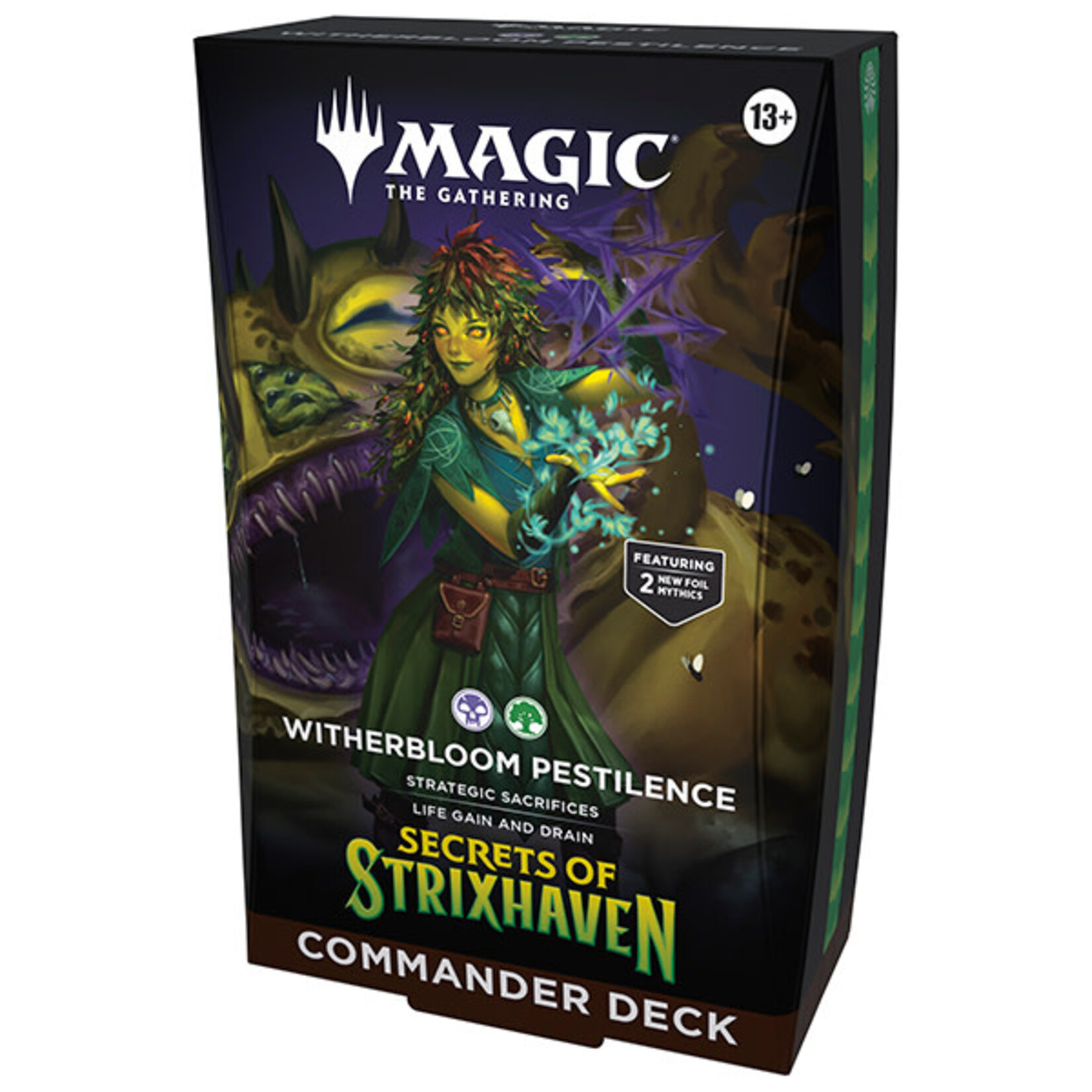 Magic - Witherbloom Pestilence Secrets of Strixhaven Commander Deck