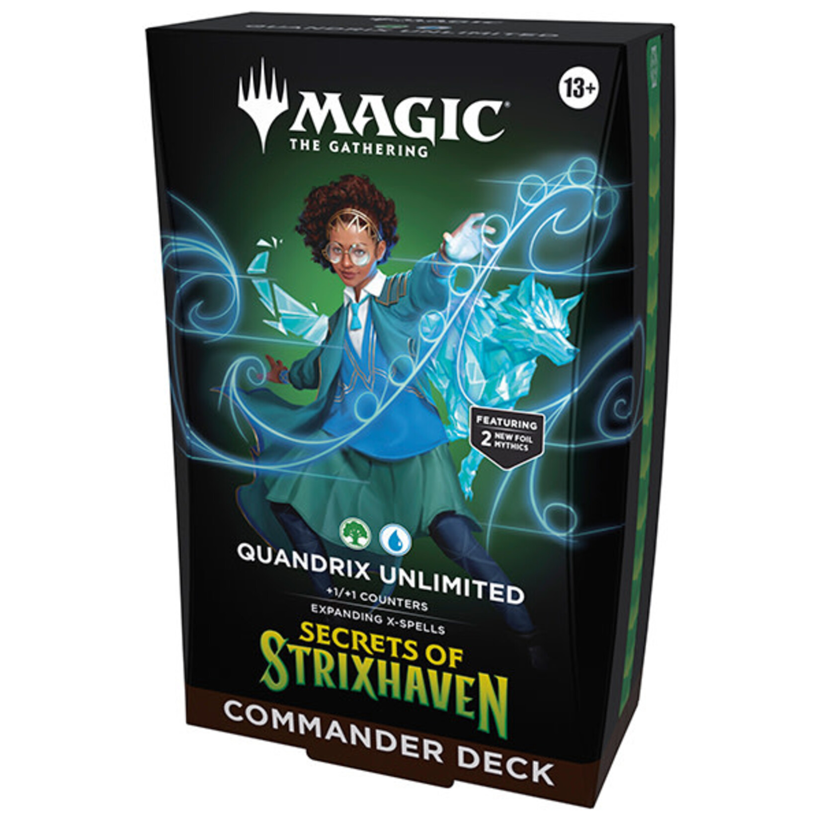 Magic: The Gathering: Quandrix Unlimited Secrets of Strixhaven Commander Deck