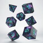 Foam Brain Games 7-Die Set Full Art: Stardust