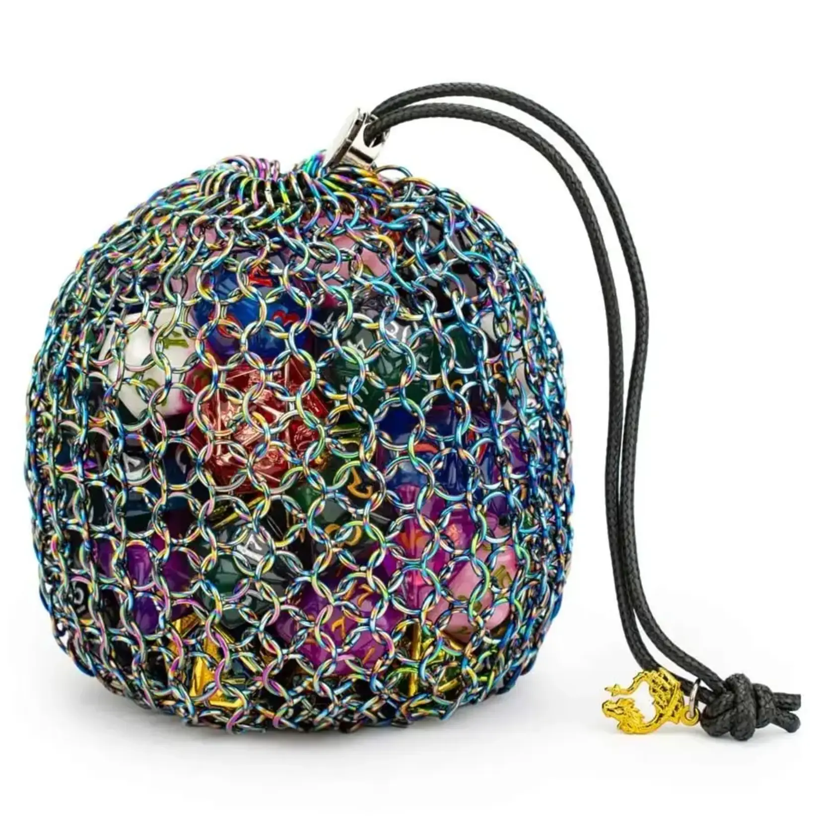 Dice Bag: Hero's Chainmail Rainbow