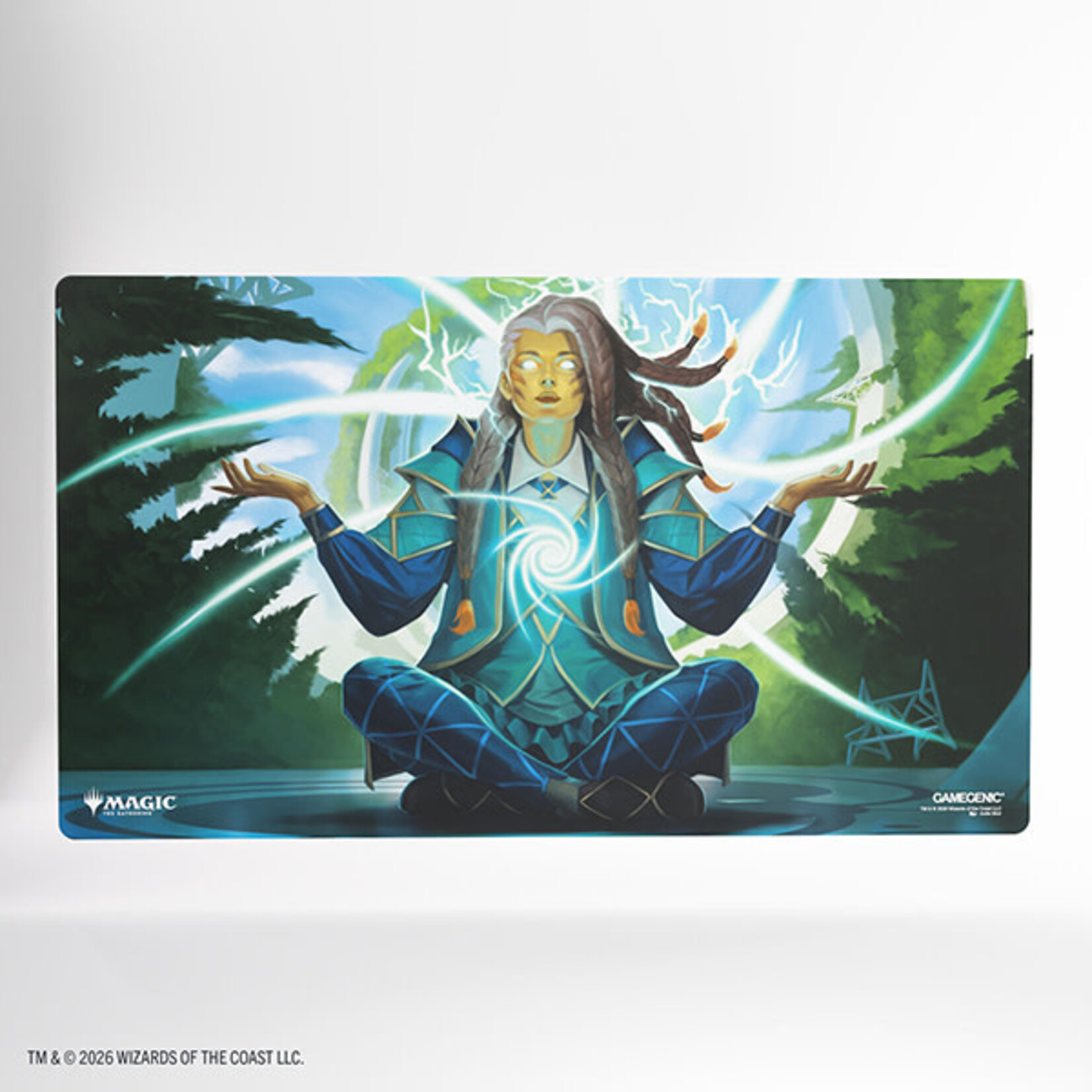 Gamegenic Playmat - Magic: The Gathering |  Secrets of Strixhaven- Tam, Observant Sequencer  Gamegenic