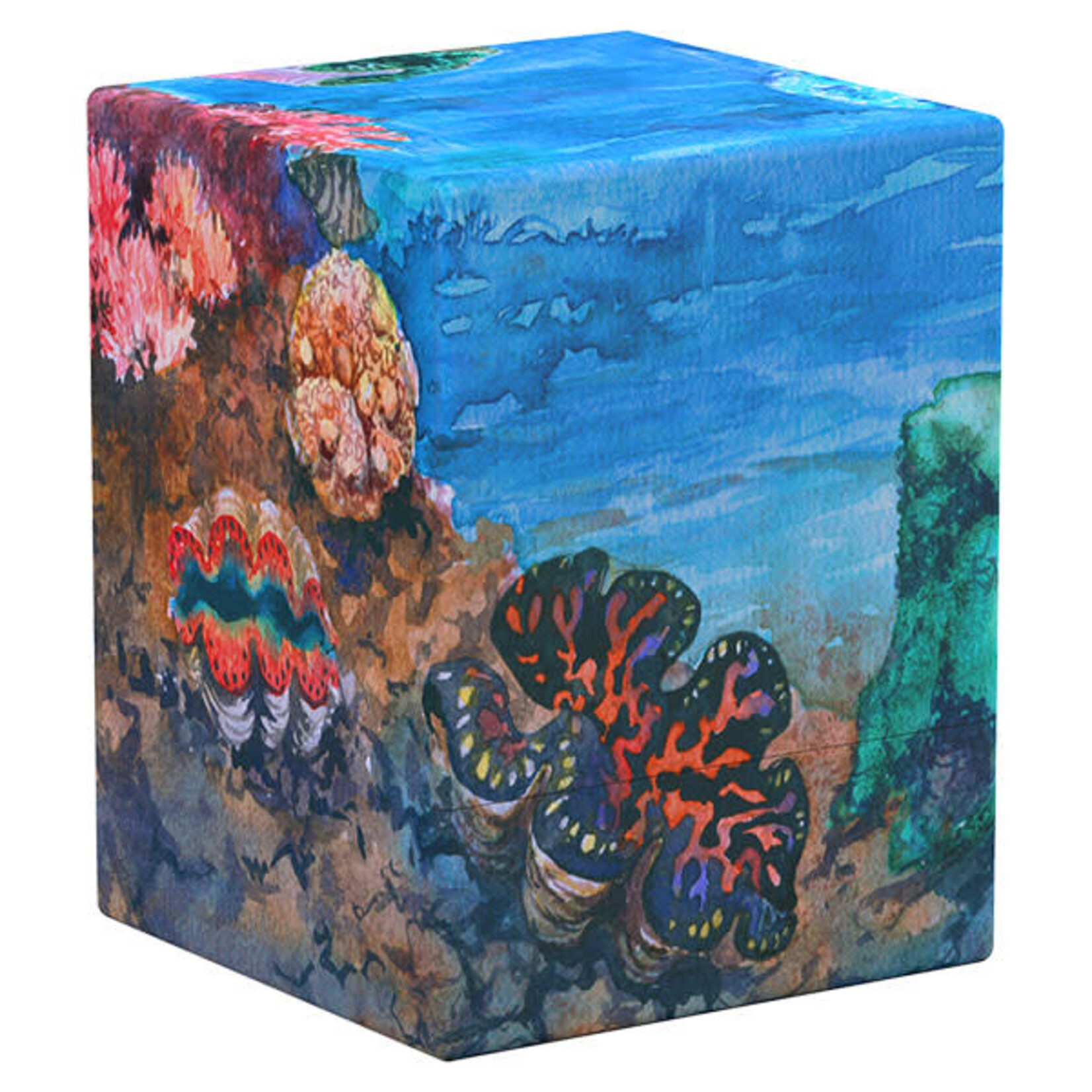 Ultimate Guard Deck Case: RTE Boulder 100+ Coral Places- Seablue Hush