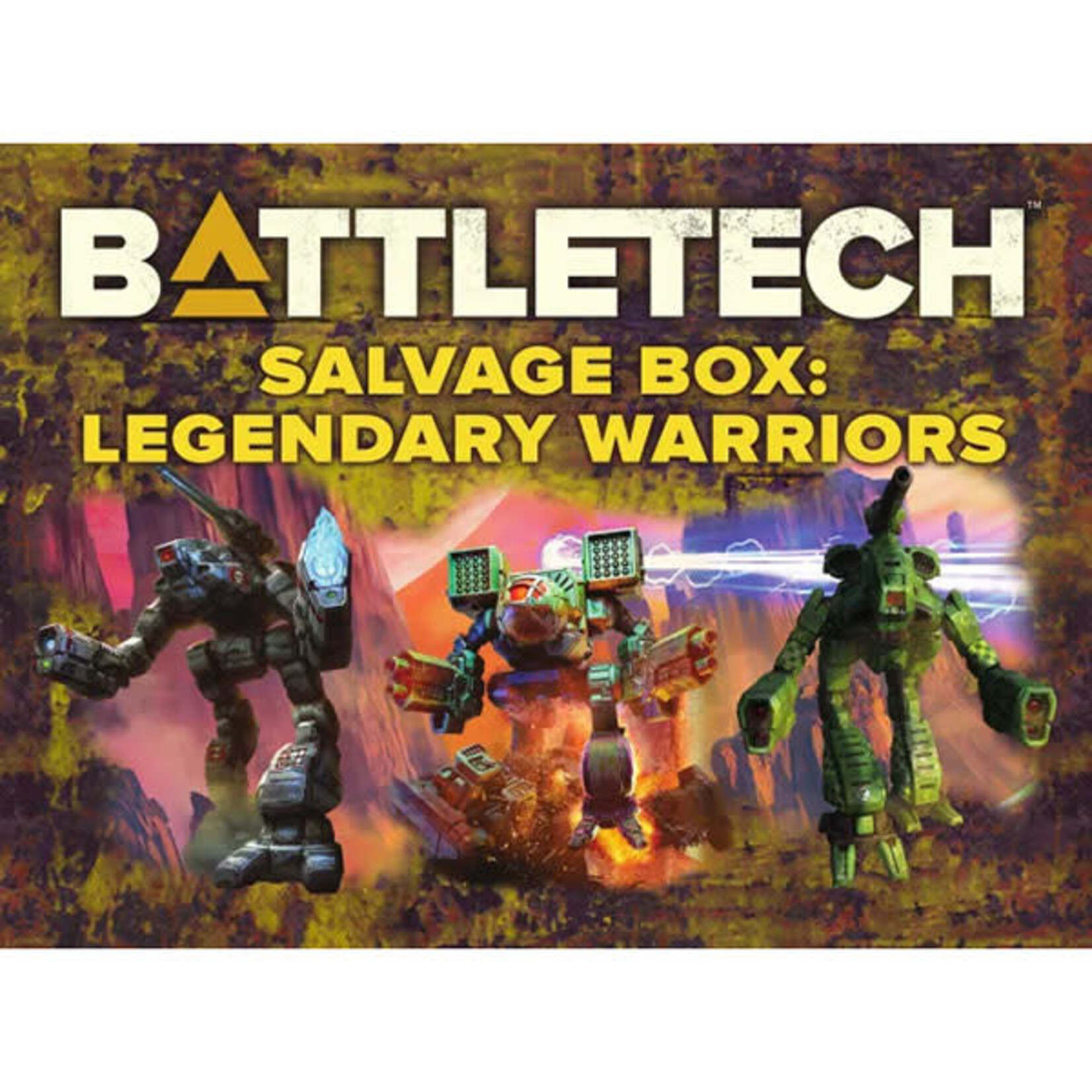Catalyst Game Labs BattleTech: Salvage Blind Box Legendary Warriors