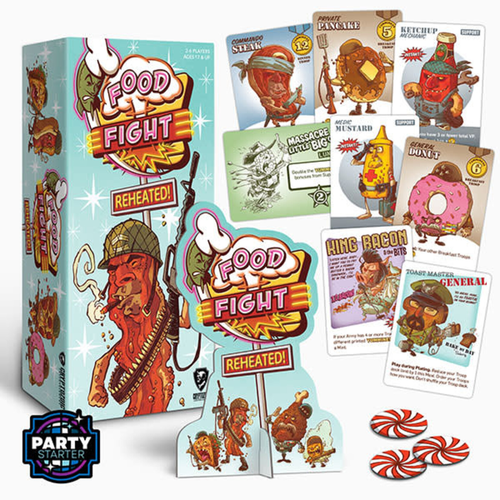 Cryptozoic Entertainment Food Fight: Reheated