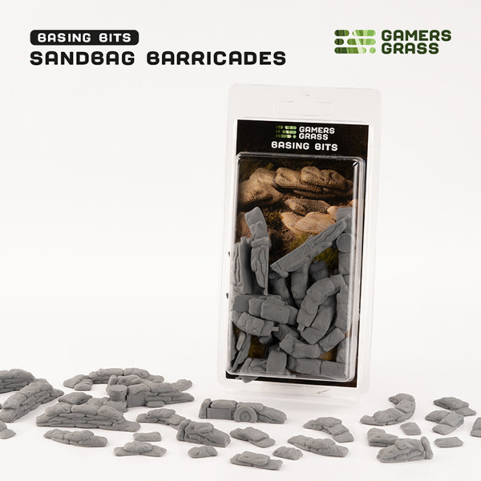 Gamers Grass Gamer's Grass - Basing Bits: Sandbag Barricades