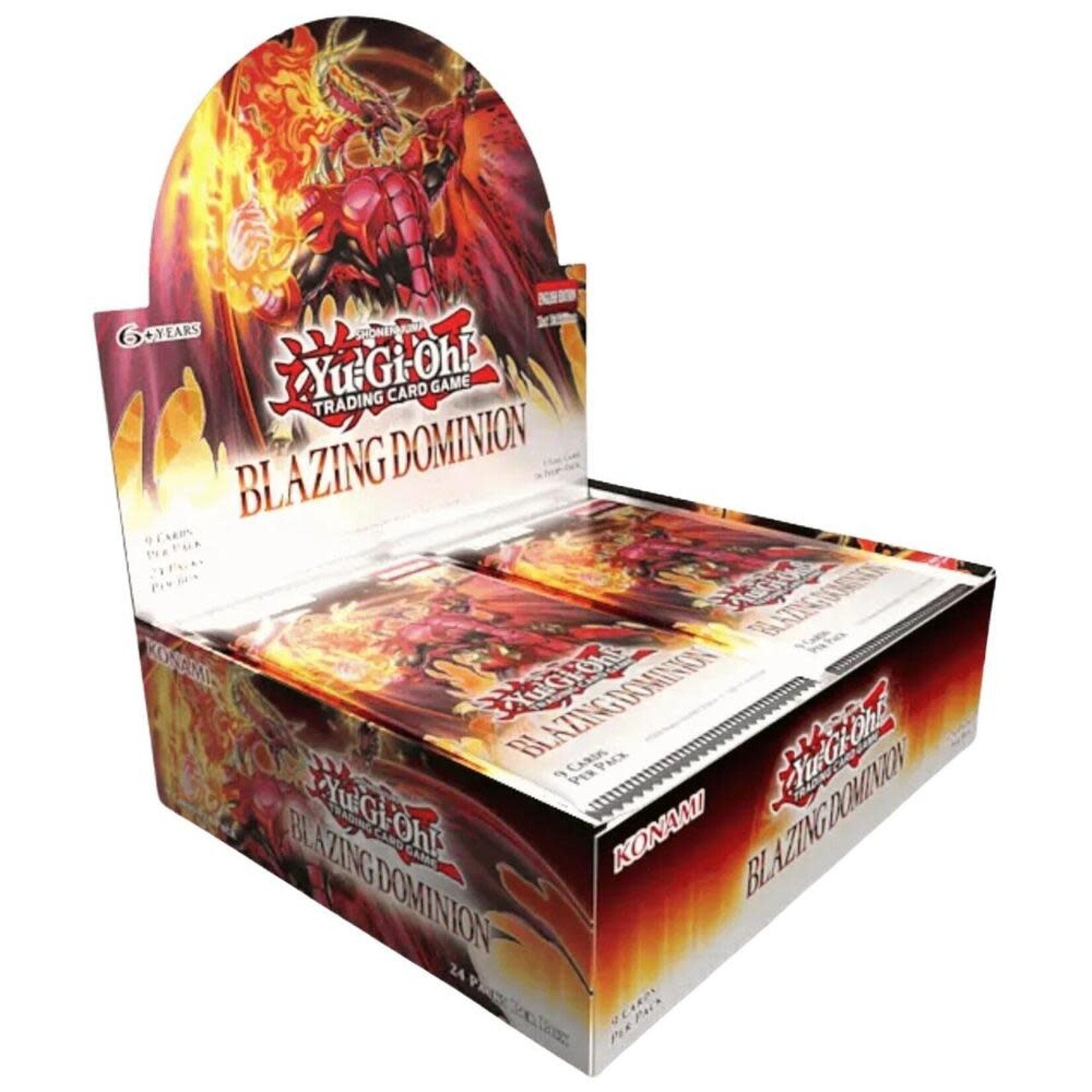 Konami Yugioh -  Blazing Dominion Booster Box Releases 5.6.26