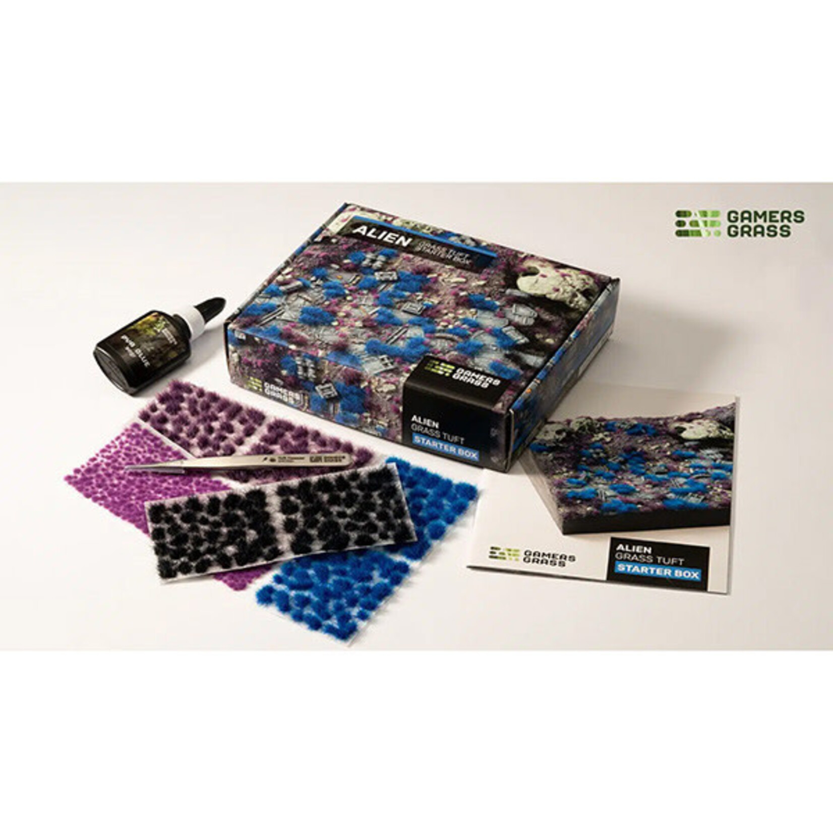 Gamers Grass Tufts: Tufts Starter Box- Alien Grass