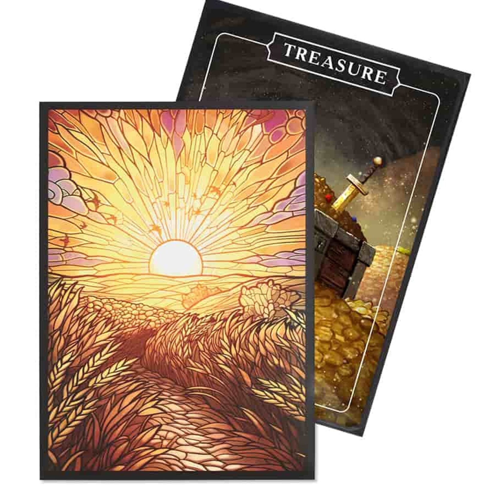 Arcane Fortress ARCANE FORTRESS: STAINED GLASS: GOLDEN PLAINS MATTE SLEEVES 100CT
