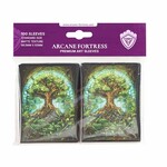 Arcane Fortress ARCANE FORTRESS: STAINED GLASS: MYTHICAL FOREST MATTE SLEEVES 100CT