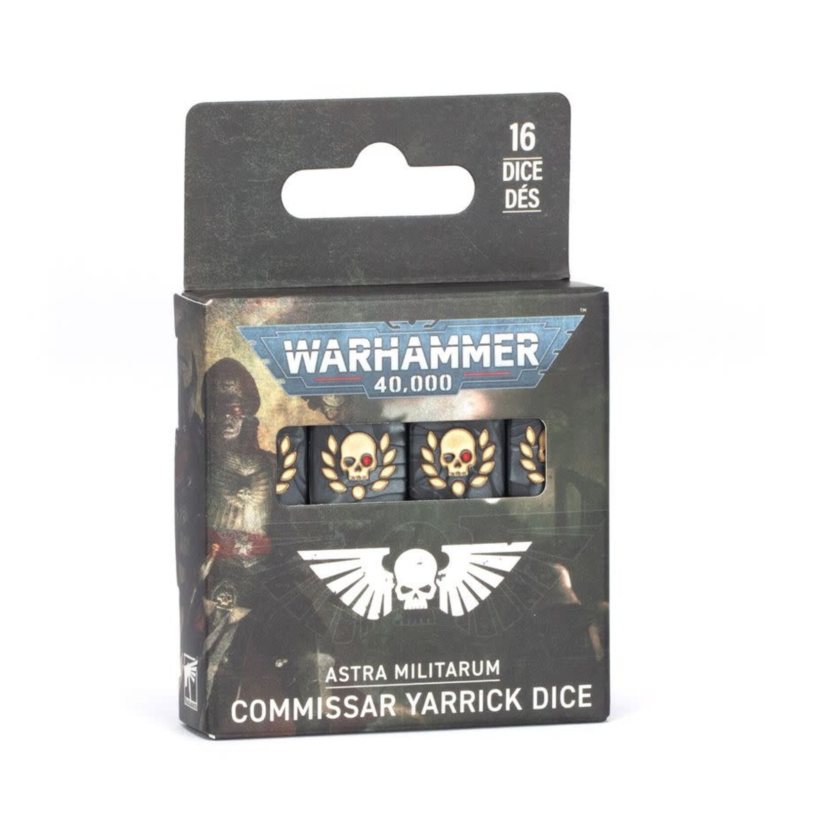 Games Workshop Astra Militarum: Commissar Yarrick Dice
