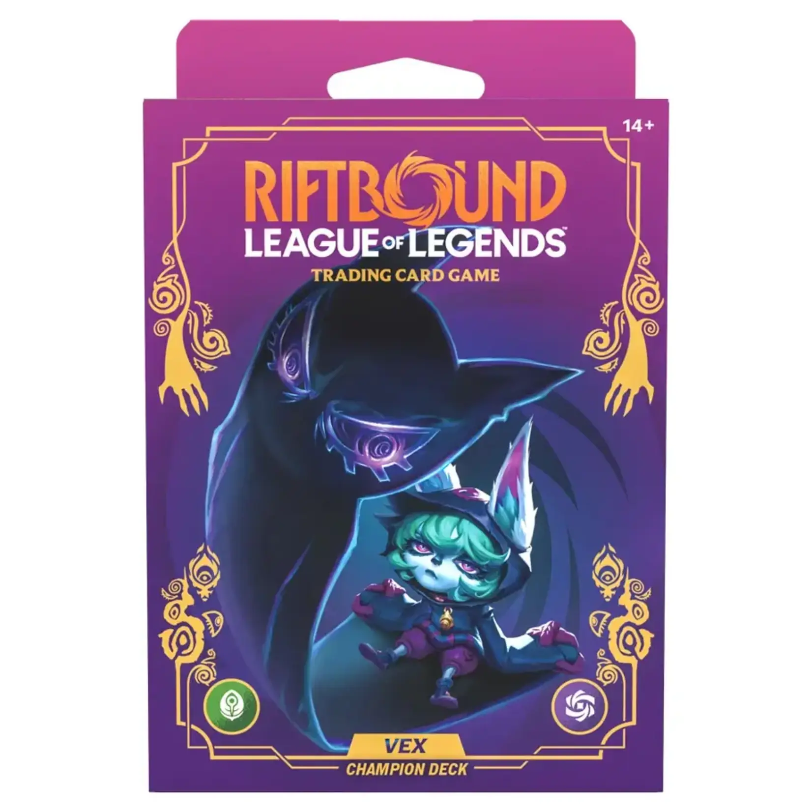 Universes Riftbound TCG: Set 3- Unleashed- Champion Deck - VEX