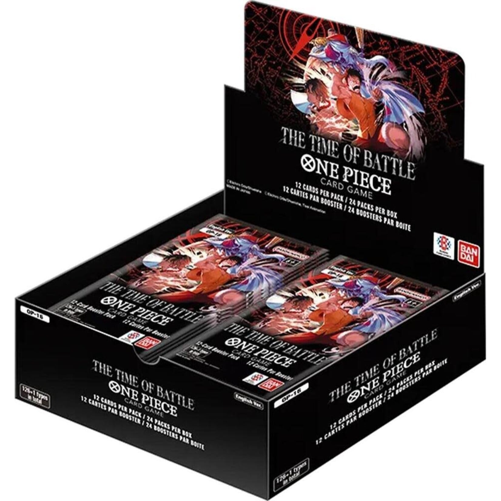 Bandai One Piece -  The Time of Battle [OP16] Booster Box (2 Per Person Per Day)
