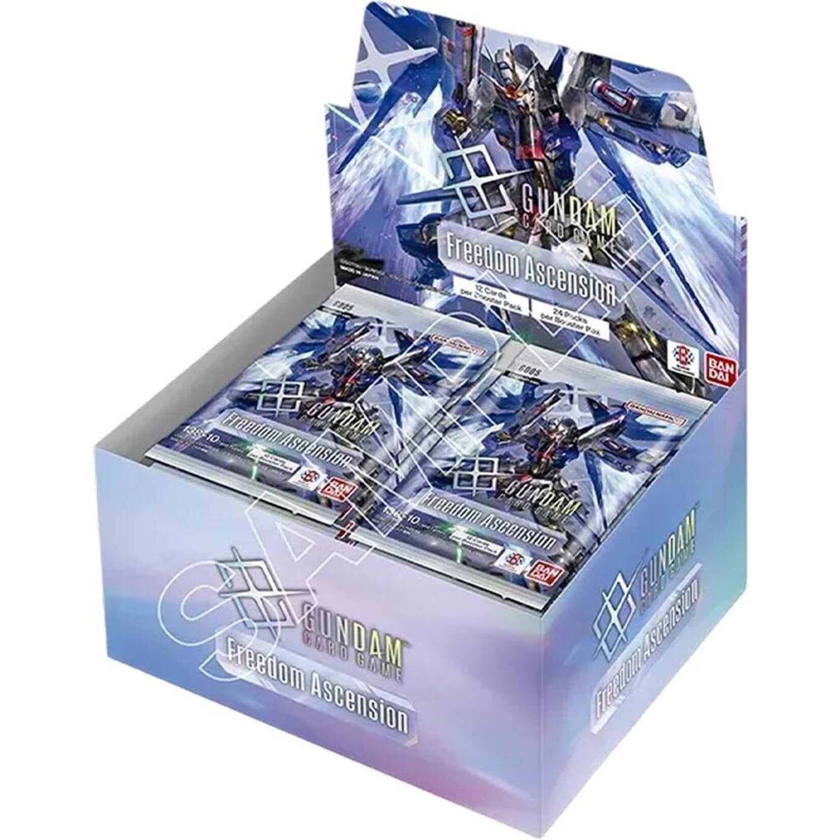 Bandai Gundam Card Game: [GD05] Freedom Ascension Booster Box (Limit 2 Per Person Per Day)