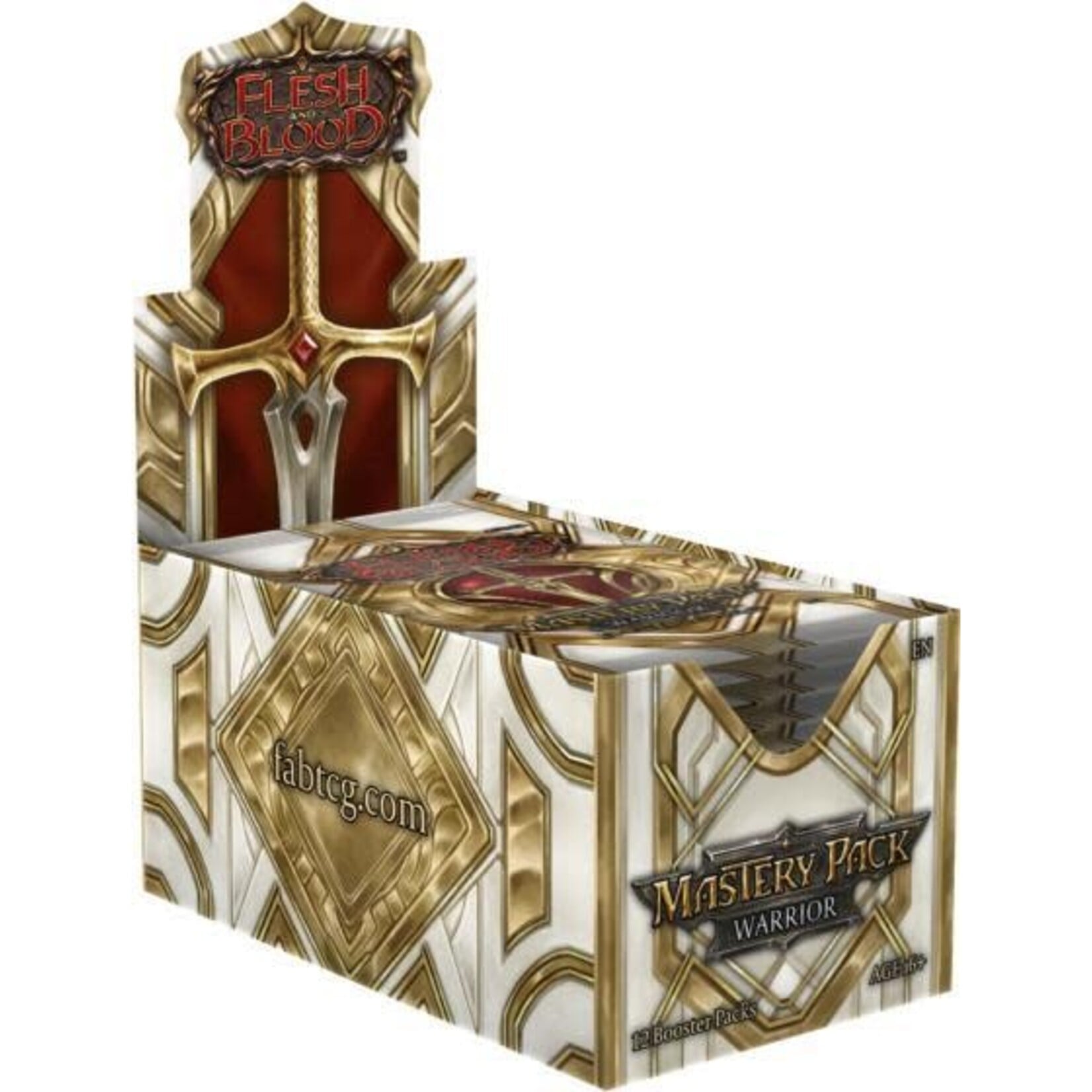 Flesh and blood Mastery Pack Warrior Display (12ct)