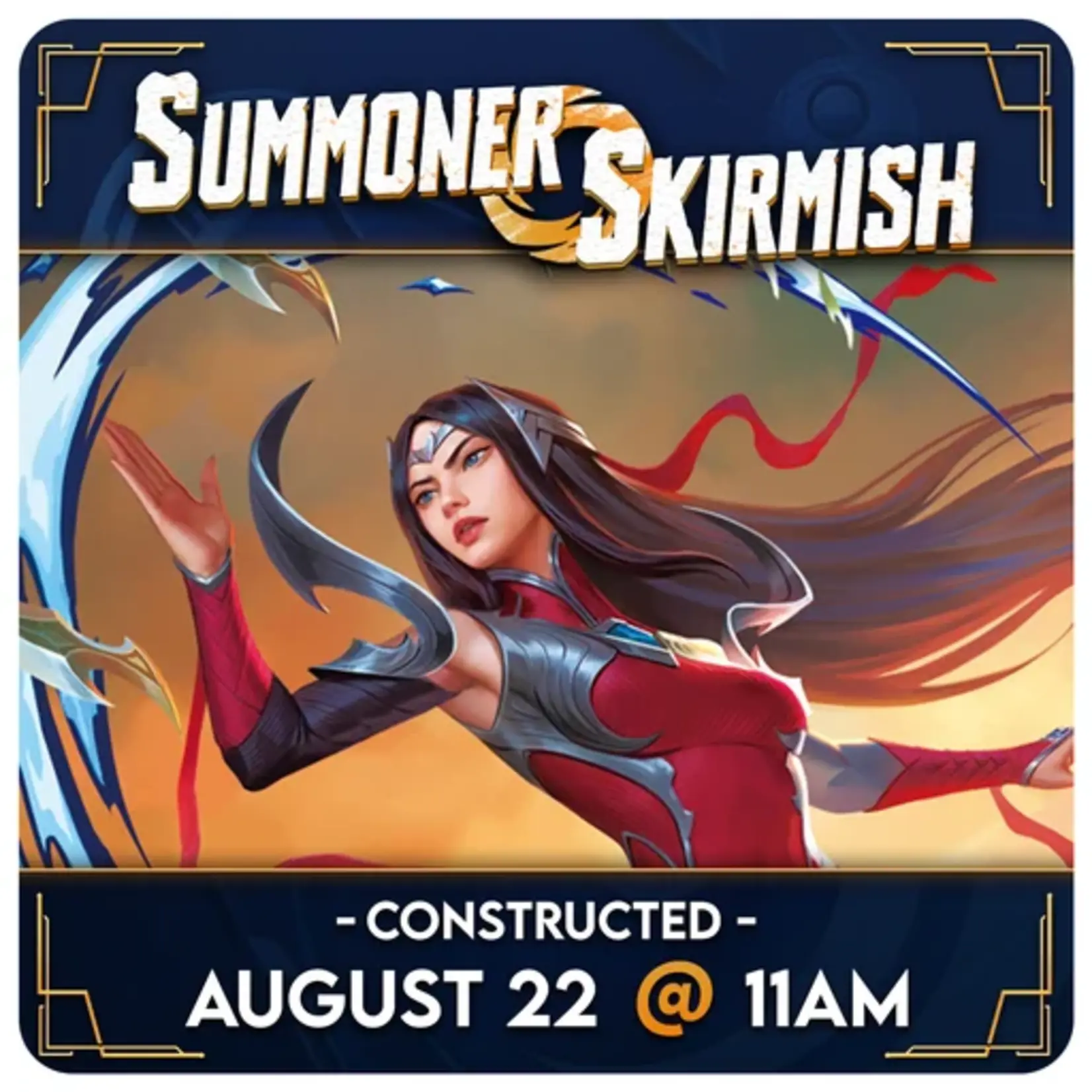 Riftbound Events 08/22 Saturday @ 11 AM - Riftbound Summoner Skirmish August