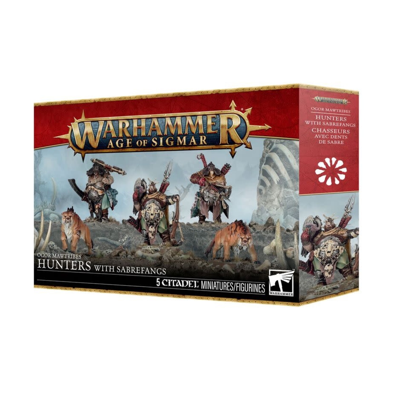 Games Workshop Ogor Mawtribes: Hunters with Saberfangs