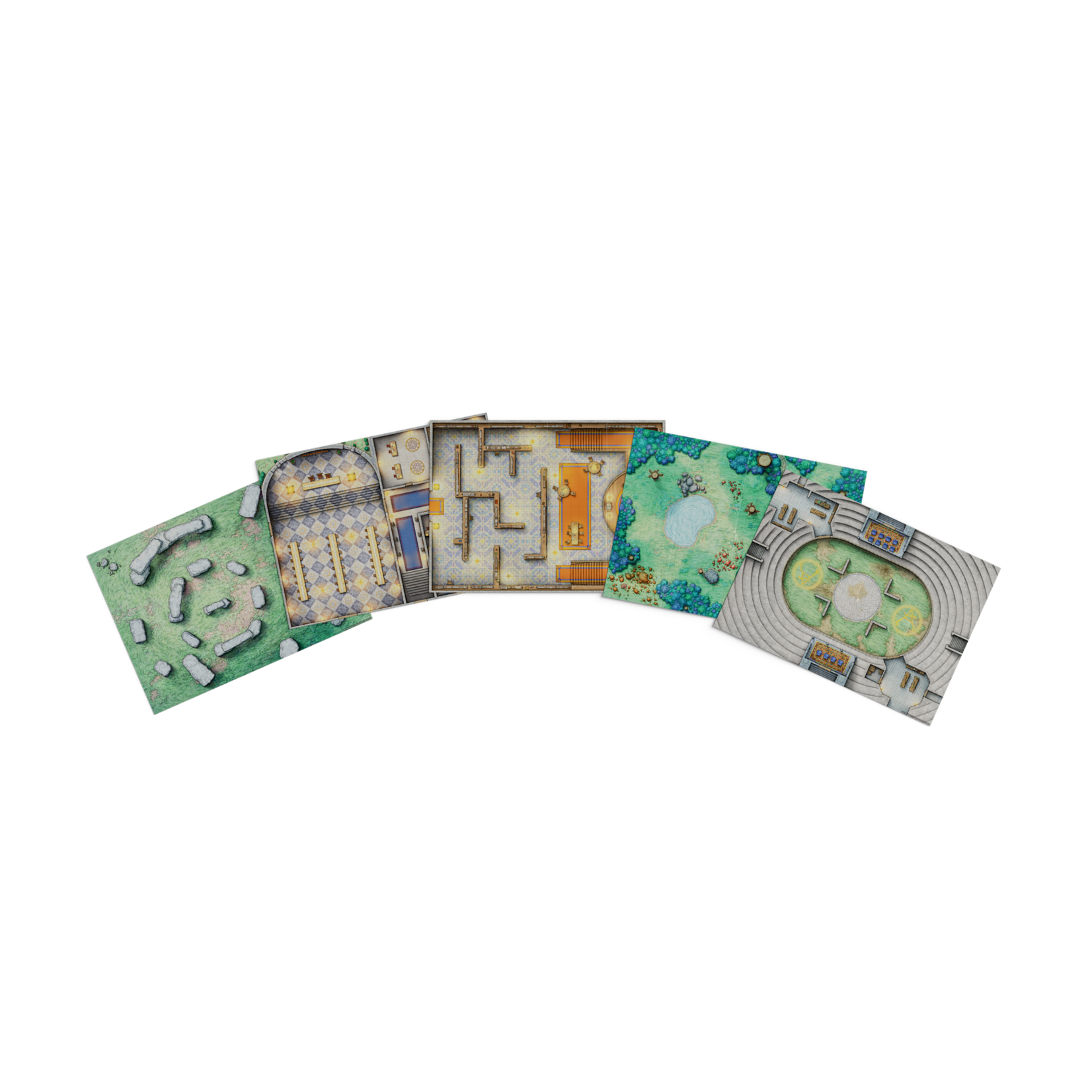 Wizards of the Coast D&D 5E Arcana Unleashed Map Pack