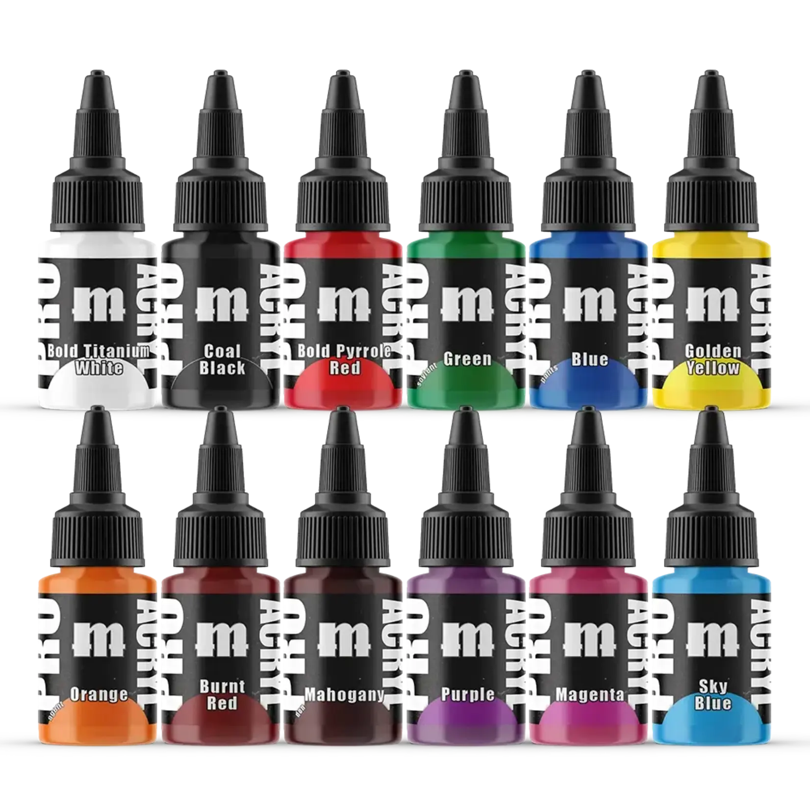 Monument Hobbies PRO Acryl Base Set