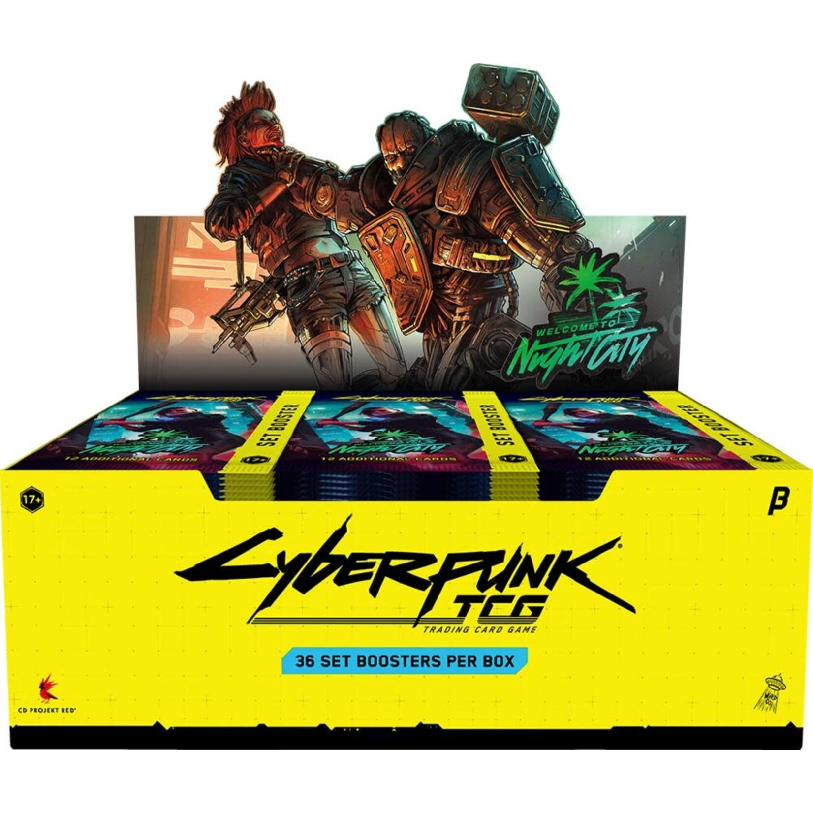 Weird Co Cyberpunk TCG: Beta - Welcome to Night City - Booster Box (36ct) [ONE PER ACCOUNT]