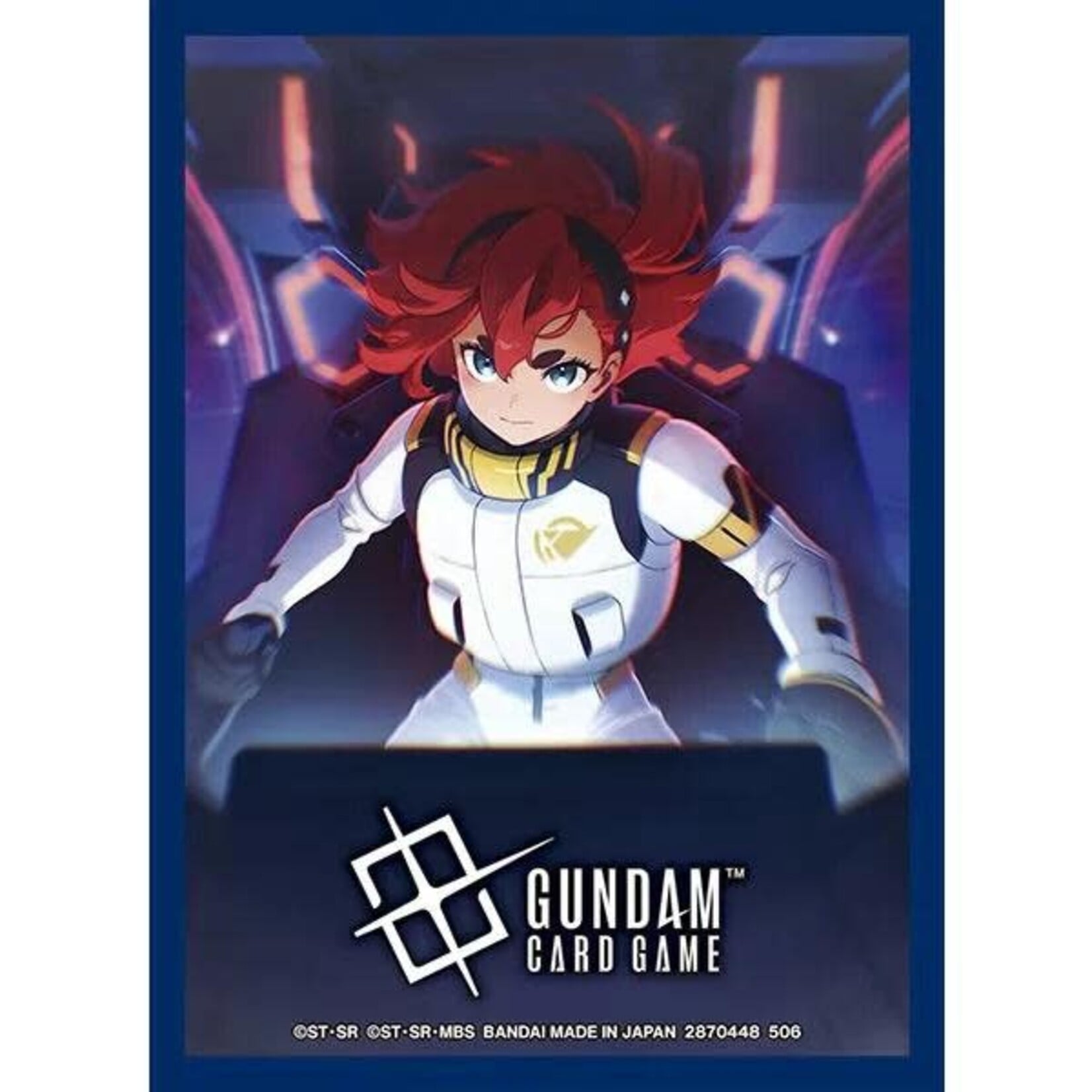 Bandai Gundam CG: Assorted Card Sleeve Set 02D - Suletta Mercury