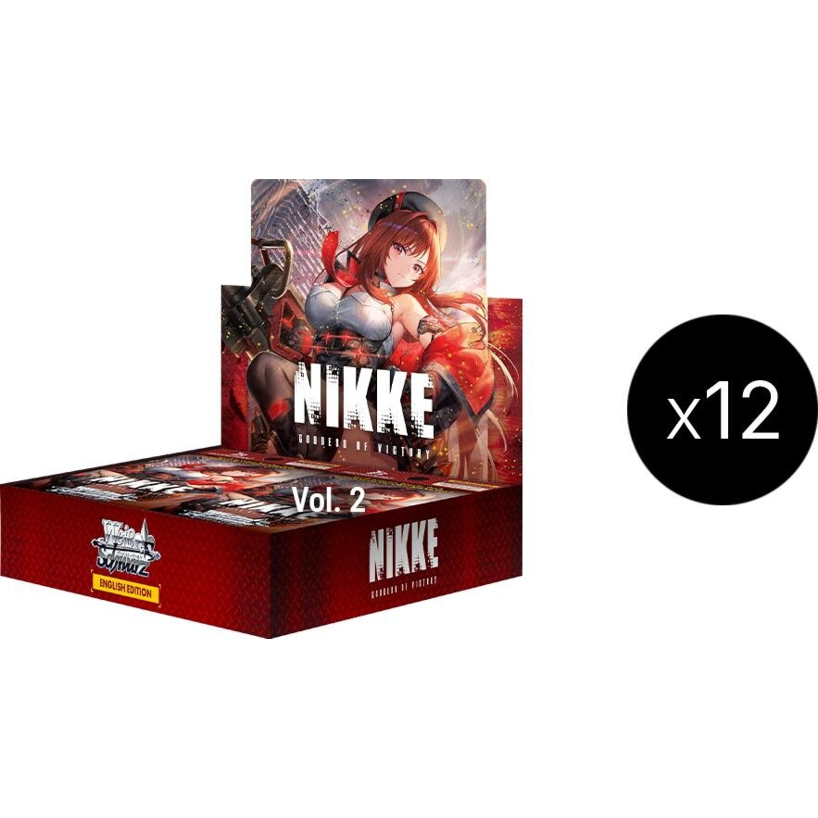 Bushiroad Weiss Schwarz - GODDESS OF VICTORY: NIKKE - Vol. 2 Booster Display CASE