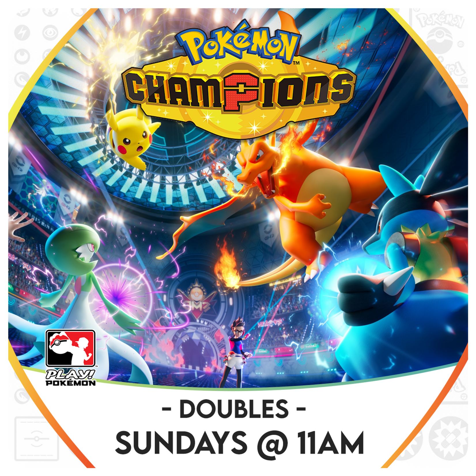 Pokémon Events 10/11 Sunday @ 11 AM Pokémon VGC Doubles [BO3]